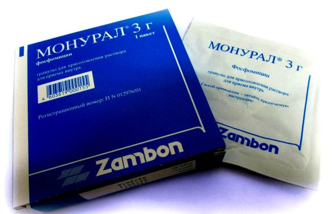 Инструкция по применению Монурала при цистите