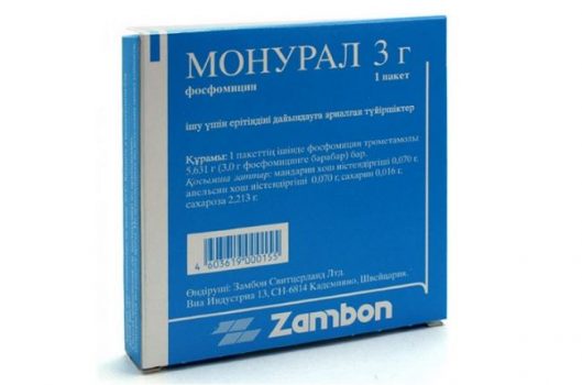 Монурал при цистите