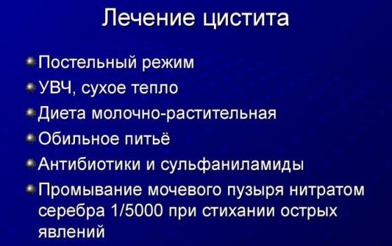 Что делать при цистите