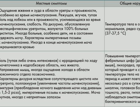 С чем можно спутать цистит